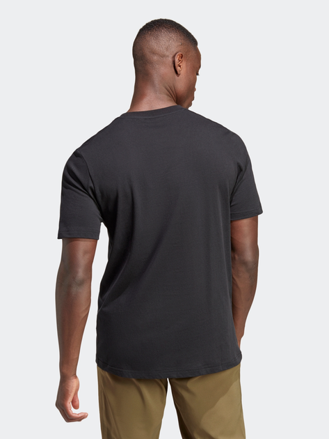 Koszulka męska bawełniana Adidas Terrex Logo Tee HZ1399 S Czarna (4066751285802) - obraz 2