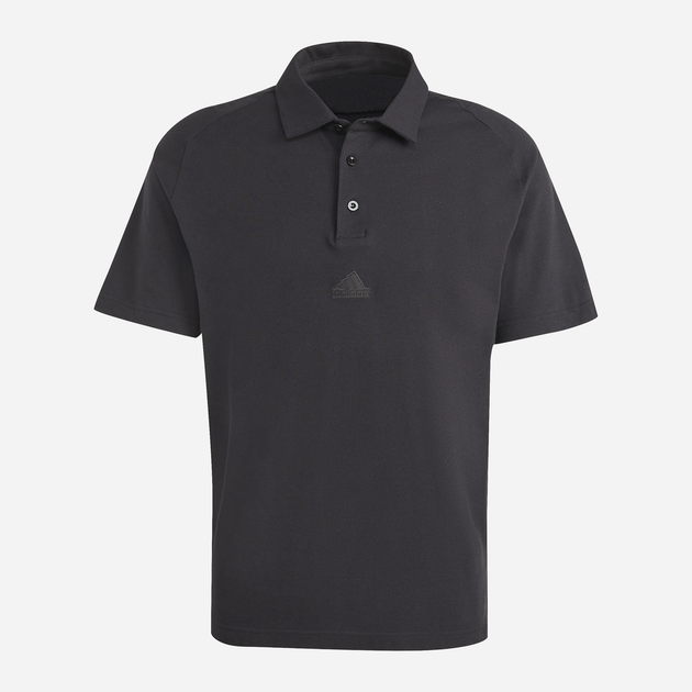 Поло чоловіче Adidas Z.N.E. Premium Polo IA3124 S Чорне (4066763378417) - зображення 1