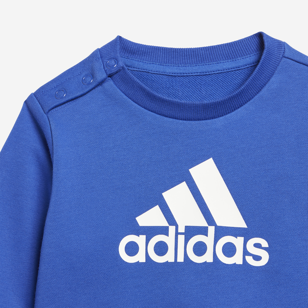 Dres chłopięcy (bluza bez kaptura + spodnie) adidas I Bos Jog Ft IB4767 80 Niebieski (4066762230808) - obraz 9