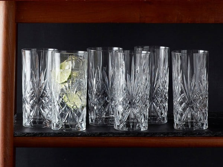Zestaw szklanek Lyngby Glas Krystal Melodia Highball 360 ml 6 szt (916105) - obraz 4