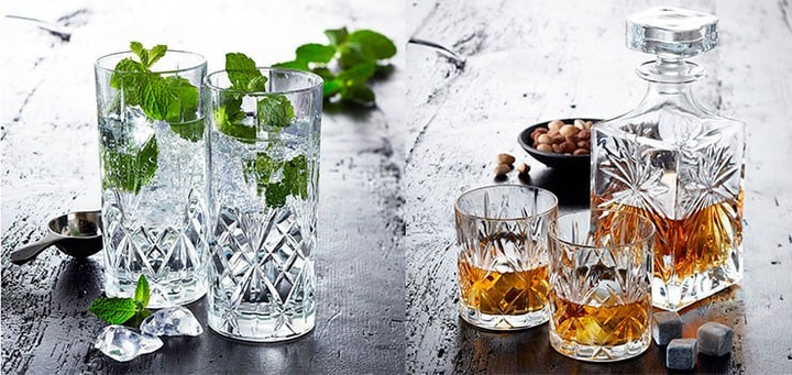 Zestaw szklanek Lyngby Glas Krystal Melodia Highball 360 ml 6 szt (916105) - obraz 5