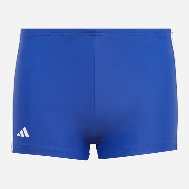 Kąpielówki chłopięce Adidas 3S Boxer IC4734 152 cm Niebieskie (4066745049526) - obraz 1