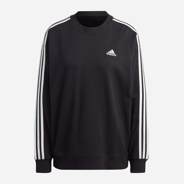 Світшот жіночий Adidas W 3S FT SWT IC8766 XL Чорний (4066752460512) - зображення 1