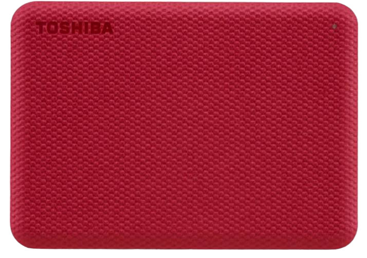 Dysk twardy Toshiba Canvio Advance 1TB 2.5" USB 3.2 Czerwony (HDTCA10ER3AA) - obraz 1