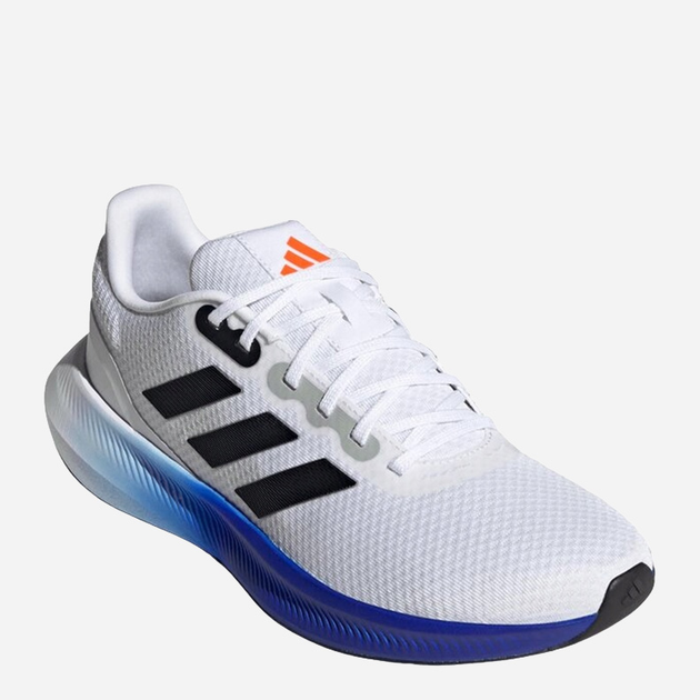 Чоловічі кросівки для бігу adidas Runfalcon 3.0 HP7553 47.5 Білі (4066748222315) - зображення 3