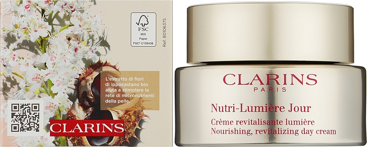 Krem do twarzy Clarins Nutri-Lumiere Jour Day 50 ml (3380810354294) - obraz 2