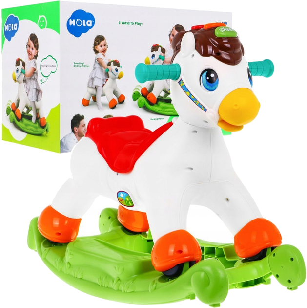 Fotel bujany Hola Toys Pony (6944167198719) - obraz 1