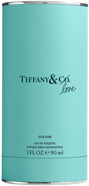 Туалетна вода для чоловіків Tiffany Tiffany & Love For Him 90 мл (3614227728783) - зображення 3