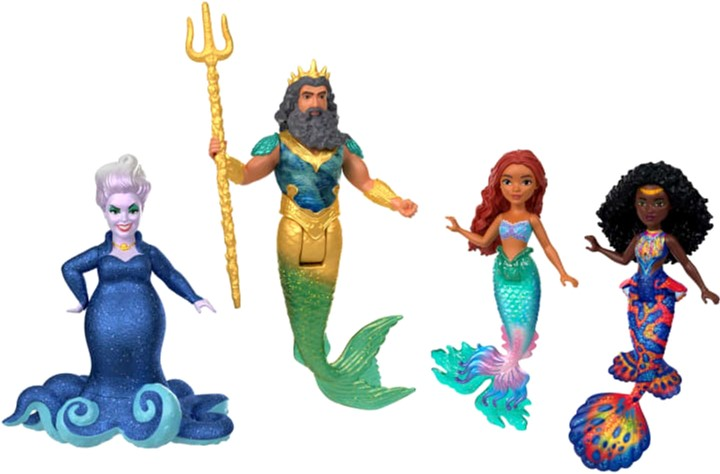 Набір фігурок Mattel Disney Little Mermaid Land & Sea Ariel Ultimate Story 11 шт (0194735137800) - зображення 2