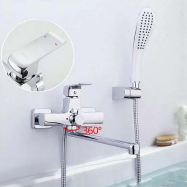 Смеситель для ванны GAPPO G2250-8, хром - изображение 2