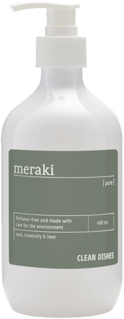 Засіб для миття посуду Meraki Pure Dish Soap 490 мл (5707644531215) - зображення 1