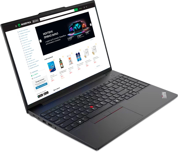 Ноутбук Lenovo ThinkPad E16 Gen 2 (21M5001TRA) Black – фото