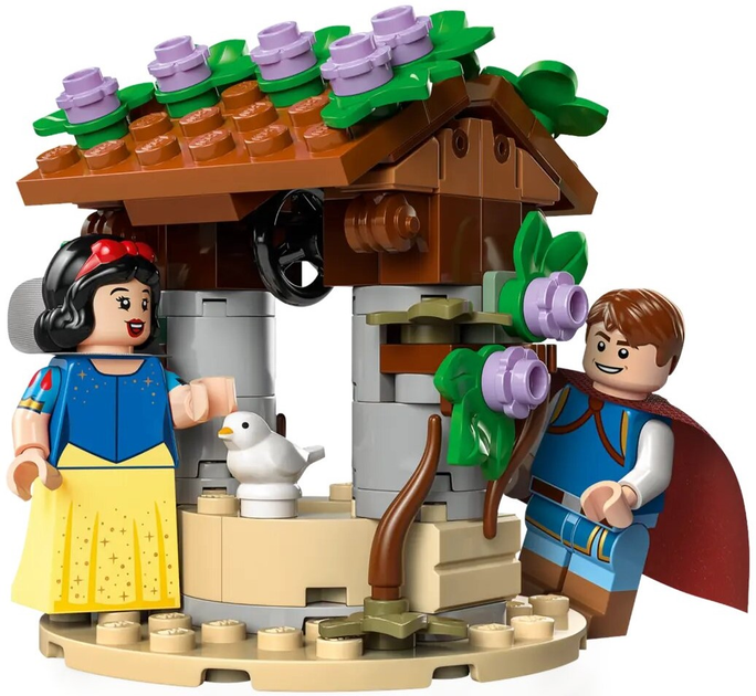 Zestaw klocków LEGO Disney Chatka Królewny Śnieżki i siedmiu krasnoludków 2228 elementów (43242) - obraz 5