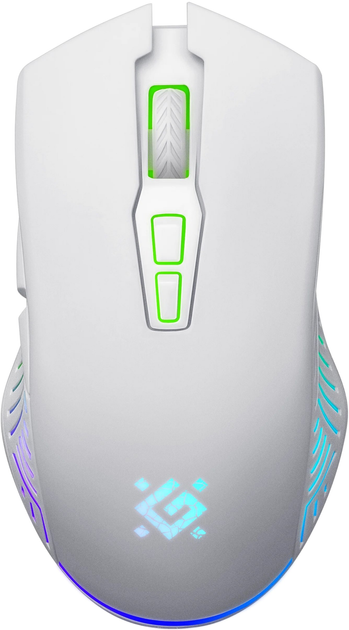 Бездротова ігрова миша Defender PANDORA GM-502 Wireless White (4745090822717) - зображення 1