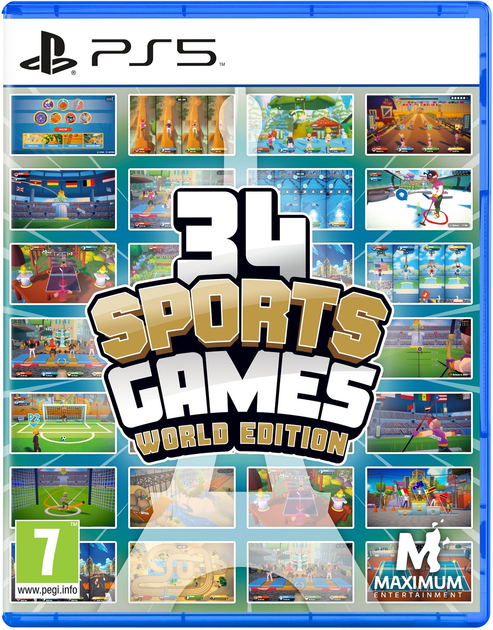 Гра PS5 34 Sports Games World Edition (Blu-Ray) (5016488141642) - зображення 1