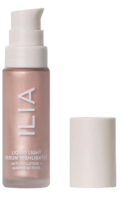 Рідкий хайлайтер для обличчя Ilia Beauty Liquid Light Serum Highlighter Atomic Soft Pink Pearl 15 мл (0818107023026) - зображення 1