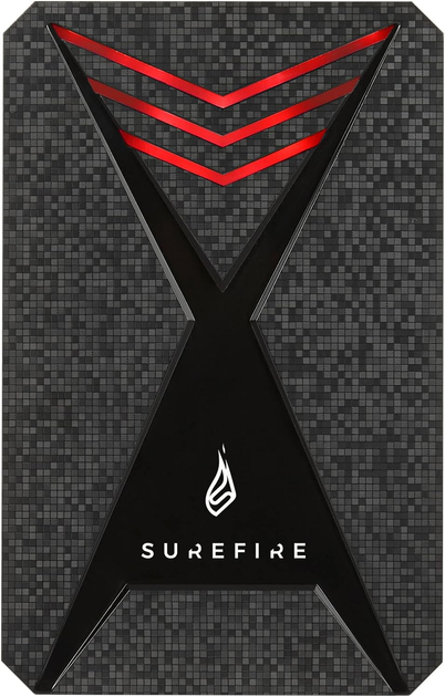 SSD диск SureFire Gaming Bunker 512GB USB 3.2 Gen 1 Black - зображення 1