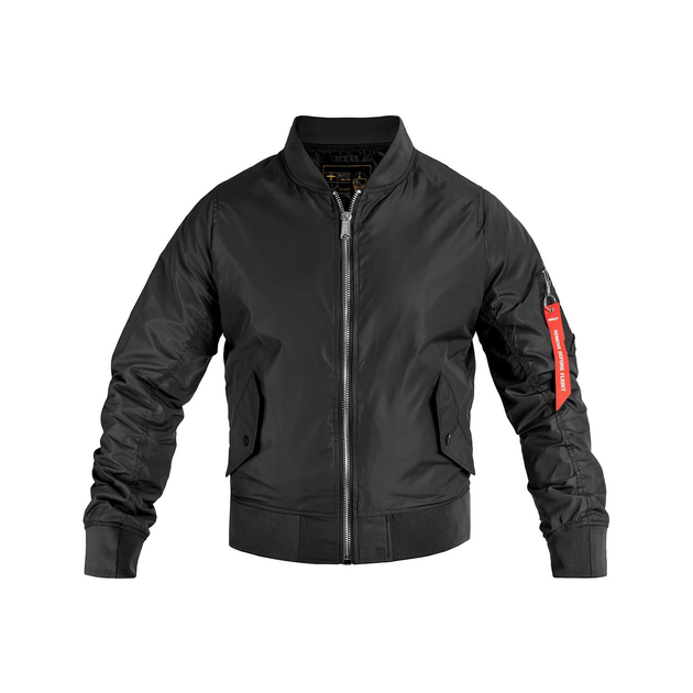 Куртка літня Sturm Mil-Tec US Summer MA1 Flight Jacket Black 2XL (10401502) - зображення 1