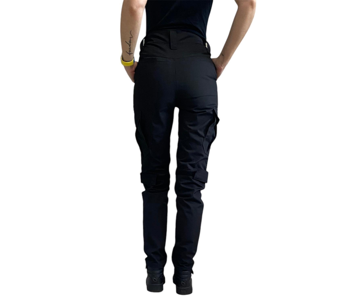 Жіночі тактичні брюки 48 чорні - зображення 2