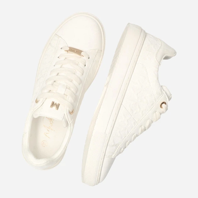 Жіночі кеди низькі Mexx mexmirl1001641w-3000 38 Білі (8720762099341) - зображення 5