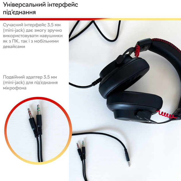 Навушники RZTK HP 400 Black - зображення 7