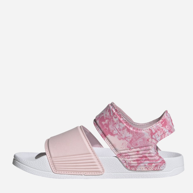 Młodzieżowe sandały sportowe dla dziewczynki Adidas Adilette Sandal K ID2624 37 Różowe (4066765080219) - obraz 2