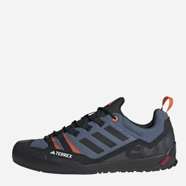 Buty sportowe trekkingowe męskie Adidas Terrex Swift Solo 2 IE6903 47.5 Niebieski/Czarny (4066746376553) - obraz 2