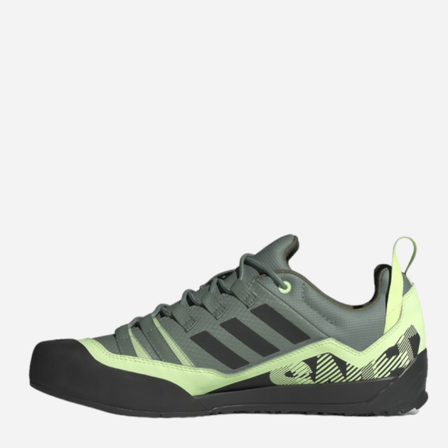 Buty sportowe trekkingowe męskie Adidas Terrex Swift Solo 2 IE8052 45.5 Zielony/Czarny (4066763514303) - obraz 2