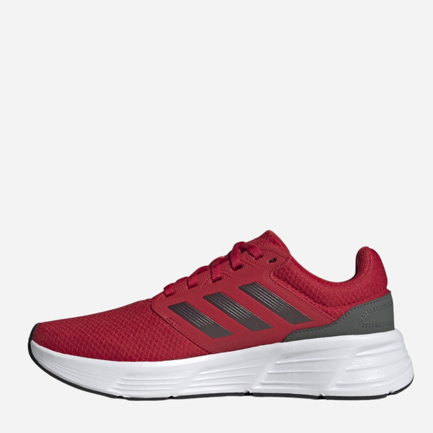 Чоловічі кросівки для бігу Adidas Galaxy 6 M IE8132 39.5 Червоні/Білі (4066765299154) - зображення 2