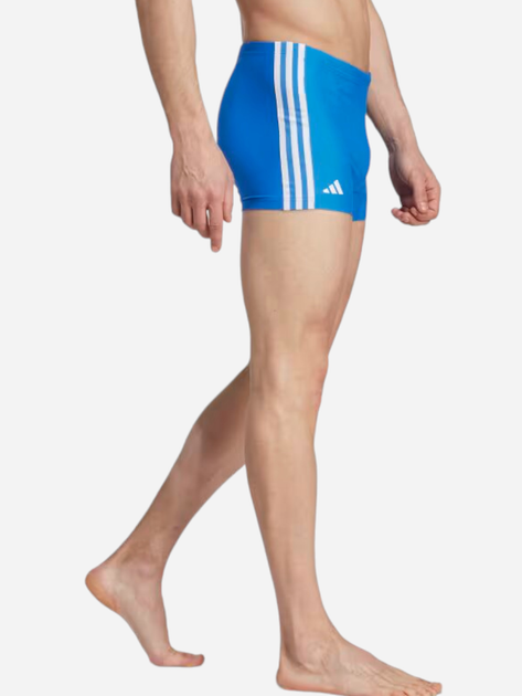 Kąpielówki męskie bokserki adidas 3Stripes Boxer IM1068 56 Niebieskie (4066761130062) - obraz 3