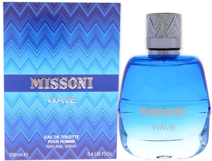 Туалетна вода для чоловіків Missoni Wave 100 мл (8011003858156) - зображення 2