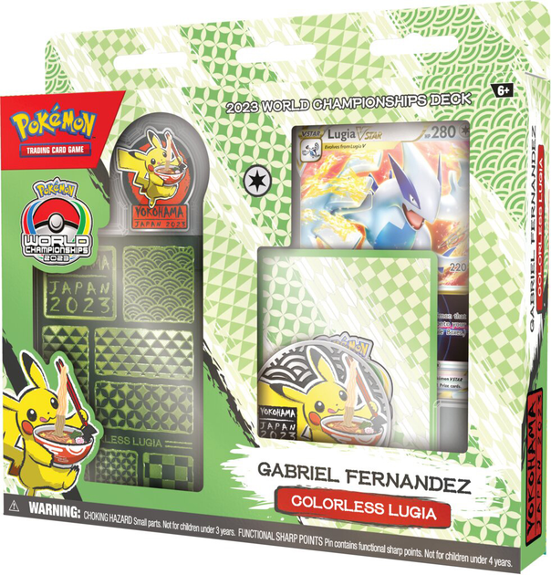 Zestaw Pokemon Championships Deck 2024 Bundle Losowe zestawy 1 z 4 - 8 szt (0820650856037) - obraz 3