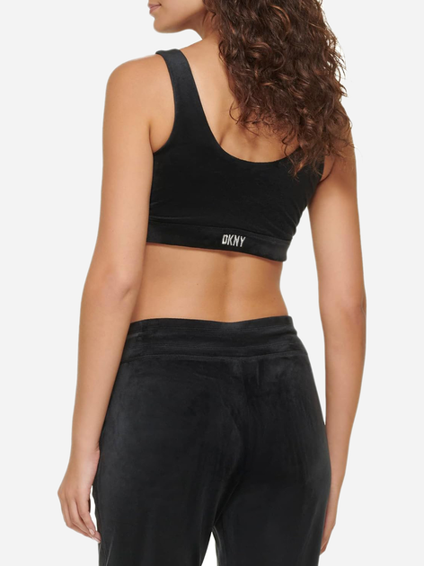 Спортивный топ для тренировок женский DKNY 76219077 XL Черные (1159803370) 