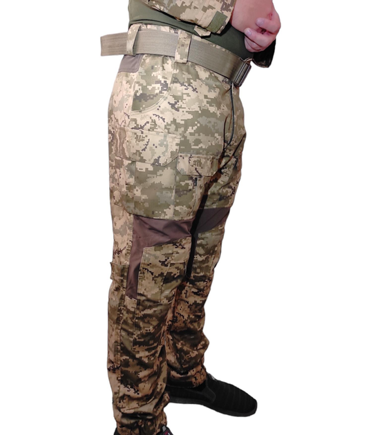 Тактичні штани саржа 52 р. піксель - изображение 2