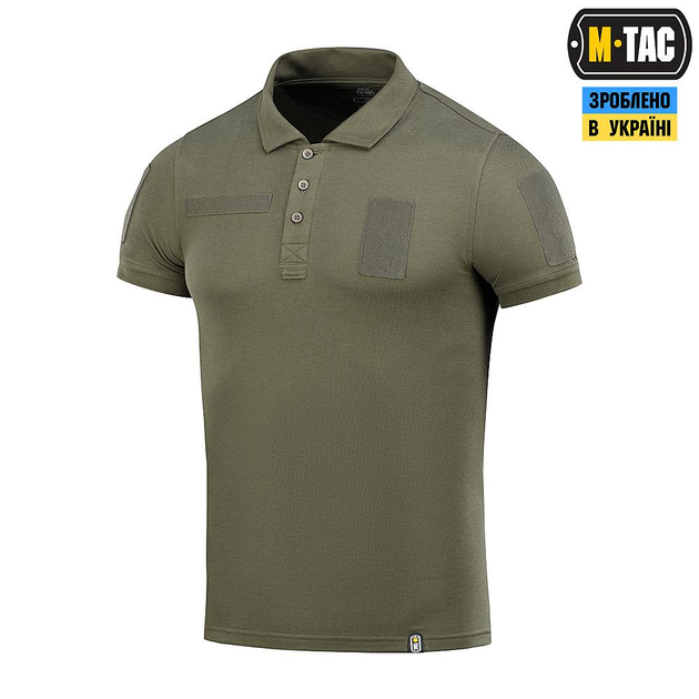 Поло летнее тактическое M-Tac 65/35 Army Olive Олива XS - изображение 1