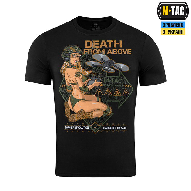 M-Tac футболка Delivery Service Мавік Black 2XL - зображення 2