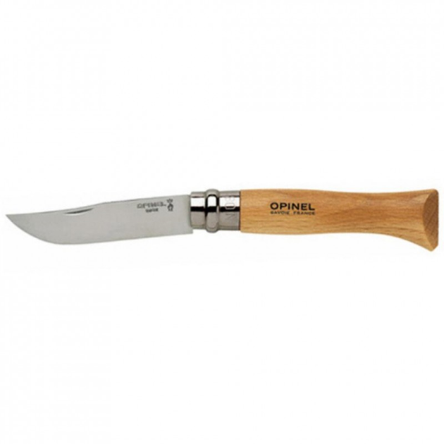 Нож Opinel №8 Inox VRI, без упаковки (123080) (200535) - изображение 1