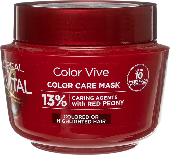 Маска для волосся L'Oreal Elvital Color Vive Mask 300 мл (3600521708569) - зображення 1
