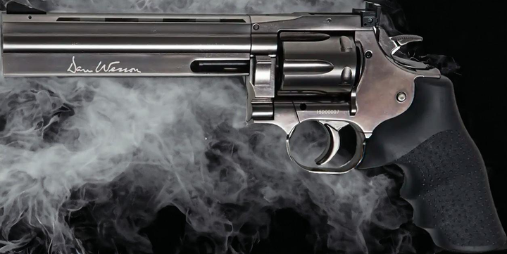 Револьвер пневматический ASG Dan Wesson 715 6" (Pellet кал. 4.5 мм) - изображение 1