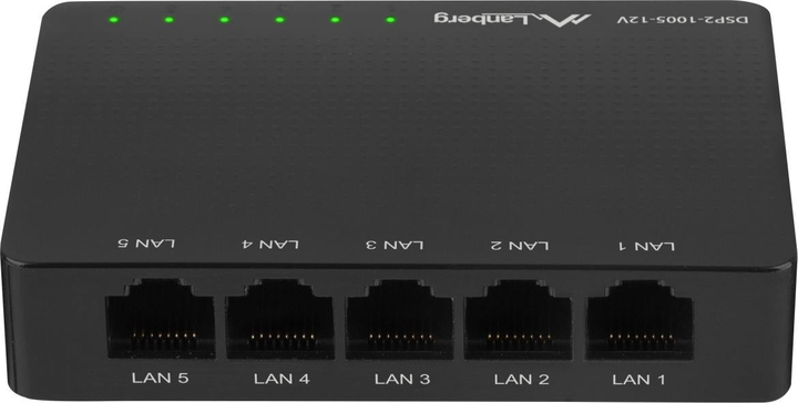 Комутатор Lanberg DSP2-1005-12V - зображення 2