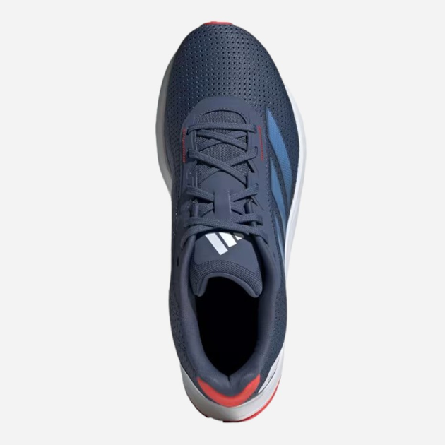 Чоловічі кросівки для бігу Adidas Duramo SL M IE7967 42 Сині/Білі (4066765190468) - зображення 2