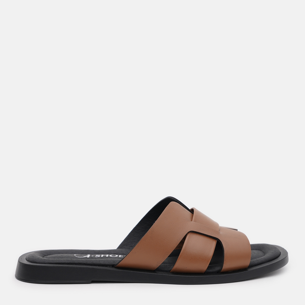 Женские шлепанцы Ashoes Гермес 40 25.5 см Темная карамель ...