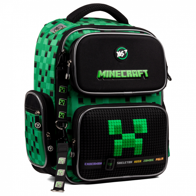 Набір шкільний Minecraft XXL рюкзак + пенал + сумка + пляшка + ланч-бокс (559595XXL) - Фото 2 Набір шкільний Minecraft XXL рюкзак + пенал + сумка + пляшка + ланч-бокс (559595XXL) - зображення 2
