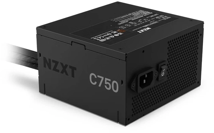 Блок живлення NZXT C750 750W 80+ Bronze Black (PA-7B2BB-EU) - зображення 2