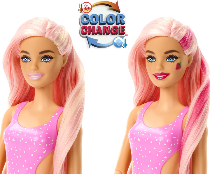 Lalka Barbie Pop Reveal Fruit Series Truskawkowa lemoniada (HNW41) - obraz 7