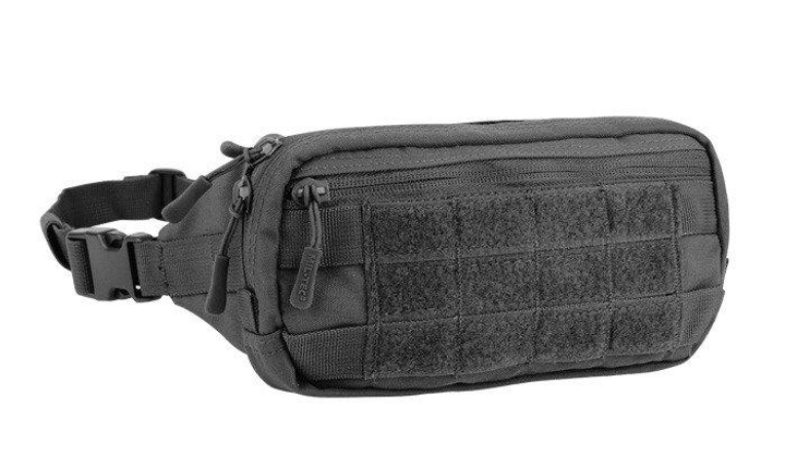 Mil-Tec - Сумка Поясная Fanny Pack MOLLE - Black - 13512502 - изображение 2