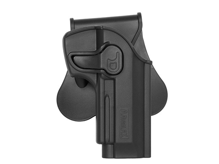 Кобура страйкбольна для Beretta M9/92F - Black [Amomax] (для страйкболу) - зображення 1