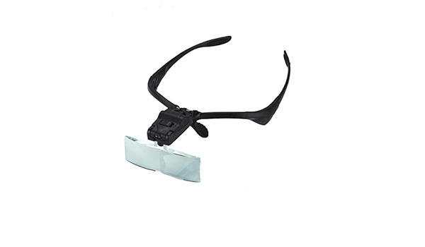 Лупа-окуляри бінокулярна з Led підсвічуванням, 1X 1,5X 2X 2,5X 3,5Х Magnifier 9892B - Фото 6 Лупа-окуляри бінокулярна з Led підсвічуванням, 1X 1,5X 2X 2,5X 3,5Х Magnifier 9892B - зображення 6
