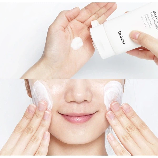 Мягкая пенка для умывания Dr.Jart+ Dermaclear Micro Foam Micro-Mousse Cleansing Foam 120 ml - Фото 2 Мягкая пенка для умывания Dr.Jart+ Dermaclear Micro Foam Micro-Mousse Cleansing Foam 120 ml - изображение 2
