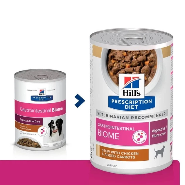 Лечебные консервы для собак Hill's Prescription Diet Gastrointestinal Biome 370 г - изображение 2